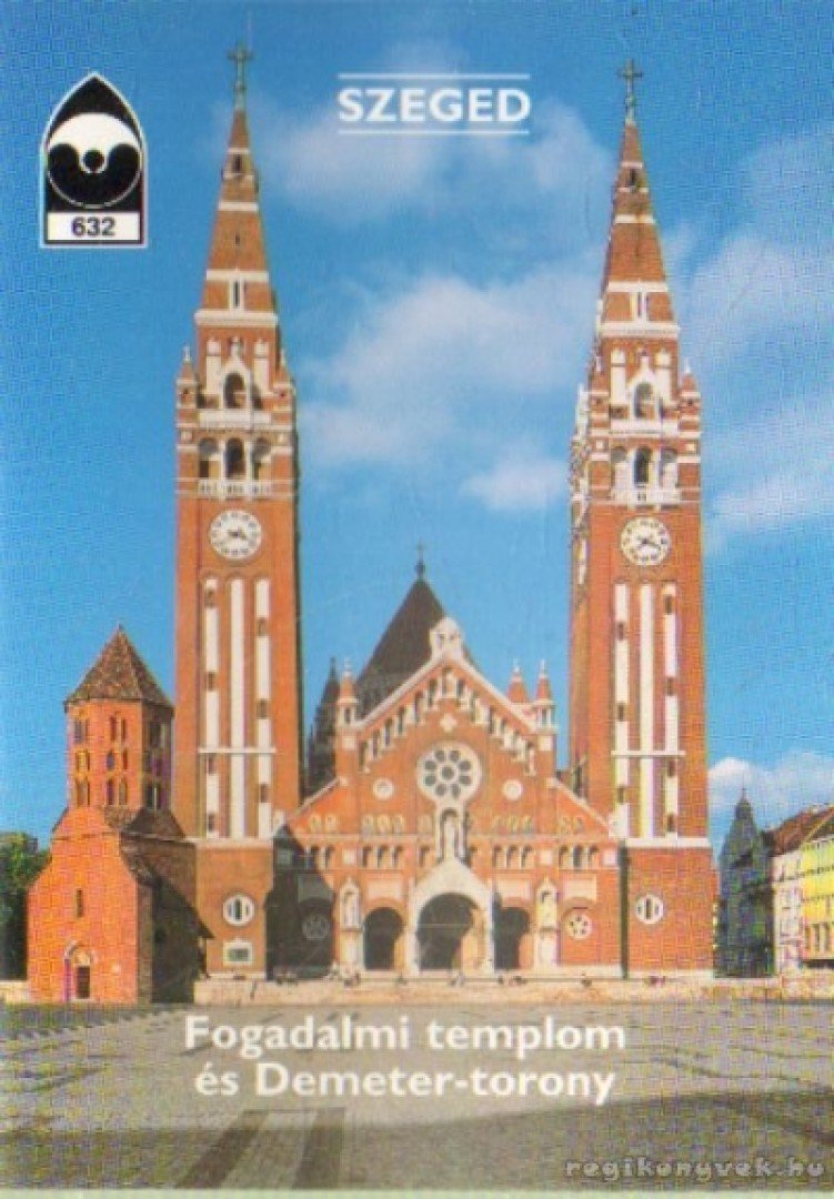 Dercsényi Balázs - Szeged - Fogadalmi templom és Demeter-torony [antikvár]