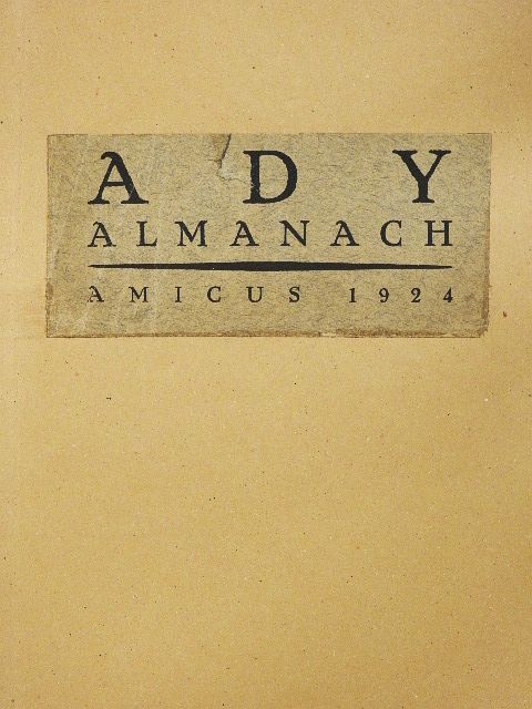 Ady Lajos - Ady almanach [antikvár]