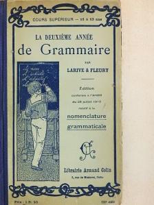 Fleury - La Deuxiéme Année de Grammaire [antikvár]