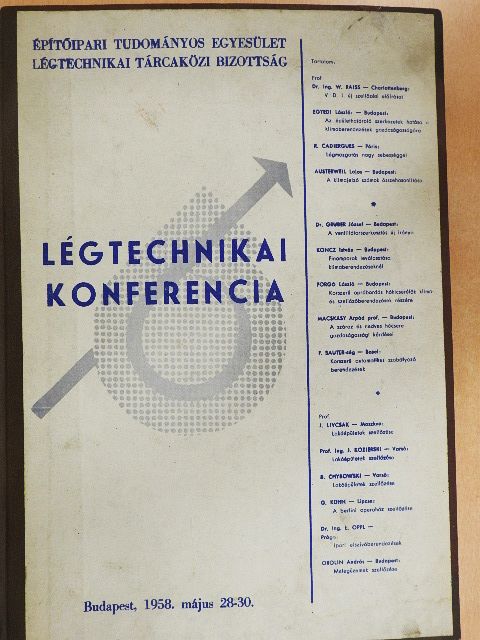 Bohdan Chybowski - Légtechnikai konferencia [antikvár]