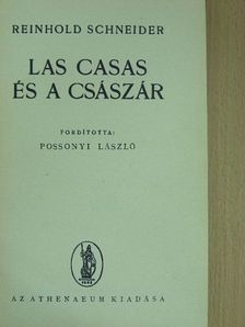 Reinhold Schneider - Las Casas és a császár [antikvár]