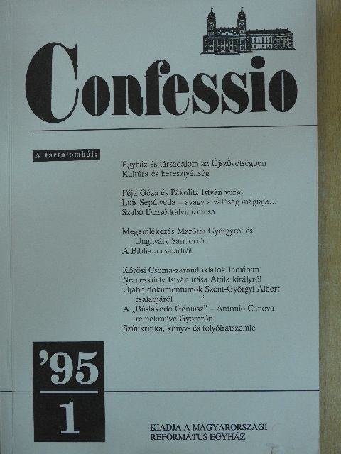 Adorjáni Zoltán - Confessio 1995/1. [antikvár]