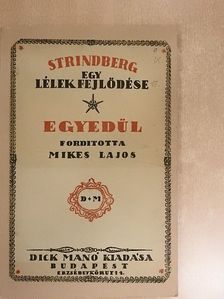 Strindberg Ágost - Egy lélek fejlődése IX. [antikvár]