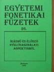 Írásmű és élőszó nyelvhasználati aspektusból [antikvár]