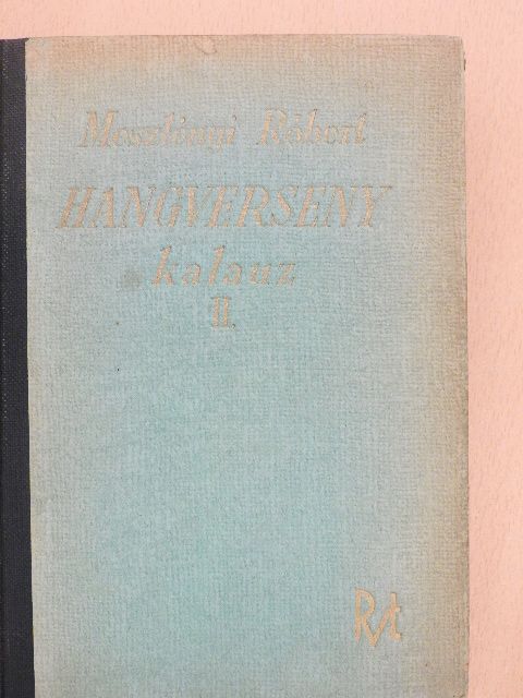 Dr. Meszlényi Róbert - Hangverseny kalauz II. [antikvár]