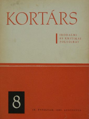 Abody Béla - Kortárs 1965. augusztus [antikvár]
