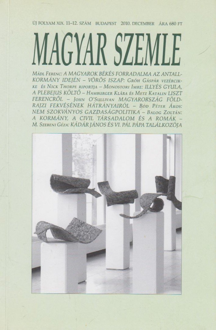 Kodolányi Gyula - Magyar Szemle 2010. december [antikvár]