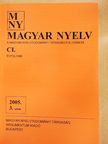 Hasan Eren - Magyar Nyelv 2005. szeptember [antikvár]