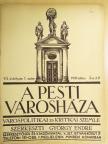 Dr. gróf Zay Imre - A Pesti Városháza 1938. július [antikvár]