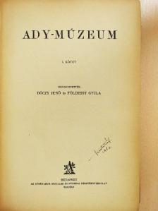Ady Endre - Ady-Múzeum I-II. [antikvár]