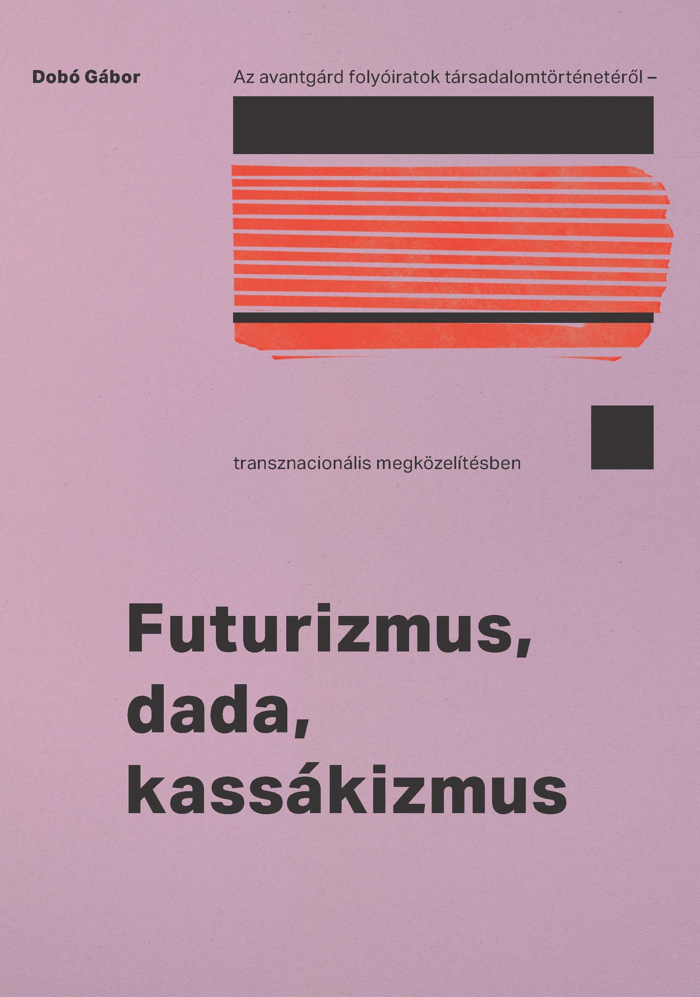 Dobó Gábor - Futurizmus, dada, kassákizmus
