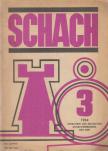 Horst Rittner - Schach 1984/3 [antikvár]