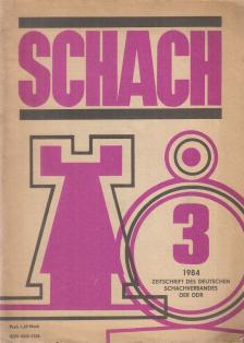 Horst Rittner - Schach 1984/3 [antikvár]