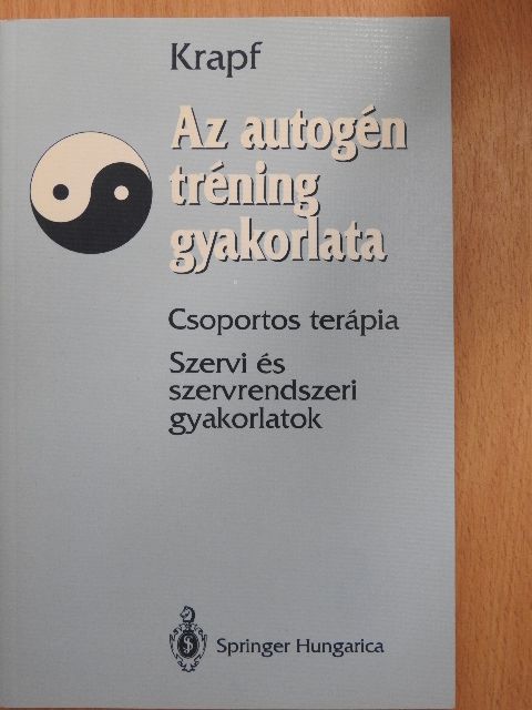 Günther Krapf - Az autogén tréning gyakorlata [antikvár]