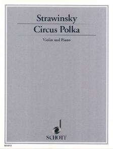 STRAWINSKY - CIRCUS POLKA VIOLIN AND PIANO