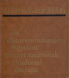 Dr. Kovács Gyula (szerk.), Dr. Fehér György (szerk.) - Biographia [antikvár]