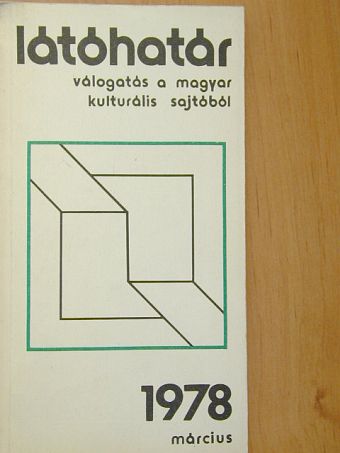 Bertha Bulcsu - Látóhatár 1978. március [antikvár]