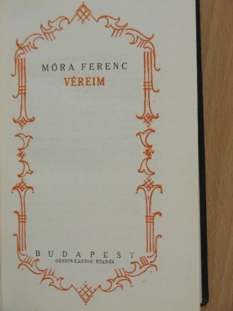 Móra Ferenc - Véreim [antikvár]