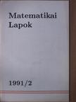 Erdős Pál - Matematikai Lapok 1991/2. [antikvár]