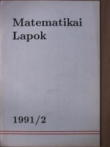 Erdős Pál - Matematikai Lapok 1991/2. [antikvár]