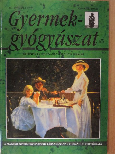 Dr. Gyurkovics Kálmán - Gyermekgyógyászat 2005. szeptember [antikvár]