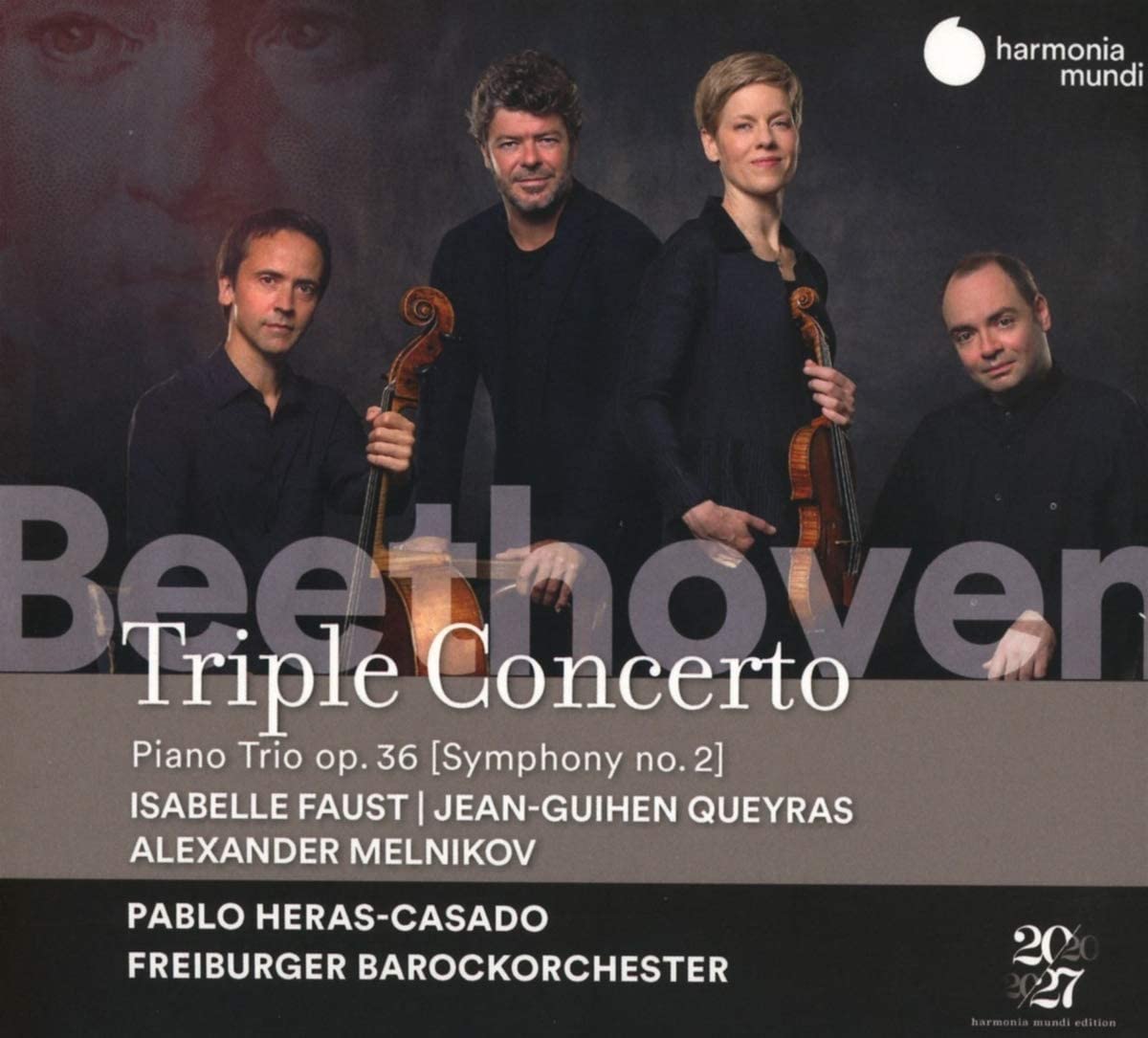 BEETHOVEN - TRIPLE CONCERTO CD PABLO HERAS-CASADO