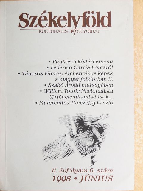 Borcsa János - Székelyföld 1998. június [antikvár]