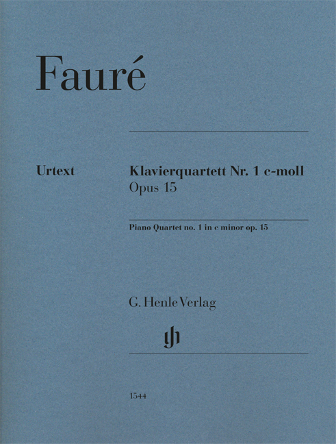 FAURÉ - KLAVIERQUARTETT NR.1 c-MOLL OP.15
