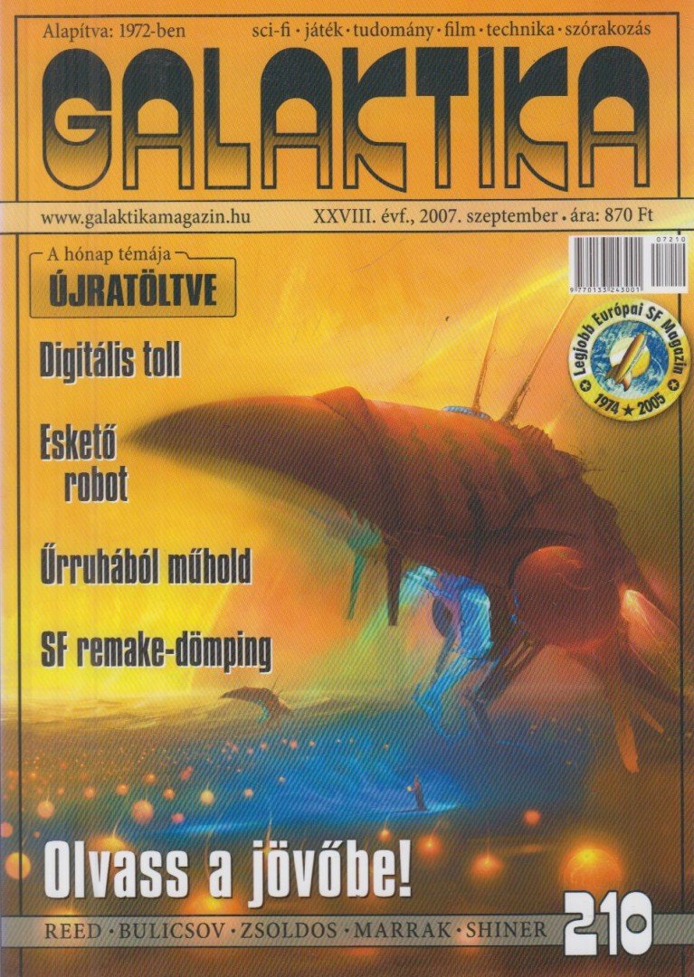BURGER ISTVÁN - Galaktika 210. XXVIII. évf. 2007. szeptember [antikvár]