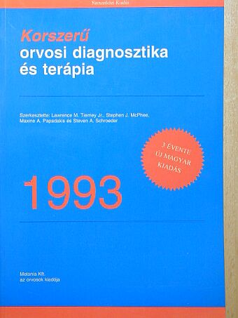 Korszerű orvosi diagnosztika és terápia 1993. [antikvár]