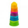 Fat Brain Toys: Puha toronyépítő bébijáték