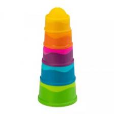 Fat Brain Toys: Puha toronyépítő bébijáték