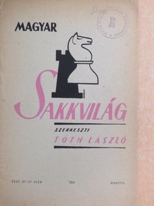 B. Tóth - Magyar Sakkvilág 1950. március [antikvár]