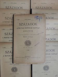 Károlyi Árpád - Századok 1907/1-10. [antikvár]