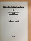 Alrun Thumser - Geschichtsstunden 5. - Lehrerheft [antikvár]