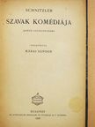 Arthur Schnitzler - Szavak komédiája/Mici grófnő [antikvár]