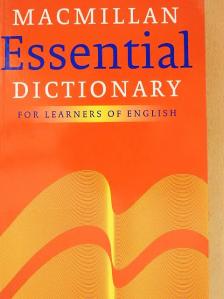 Macmillan Essential Dictionary for Learners of English [antikvár]