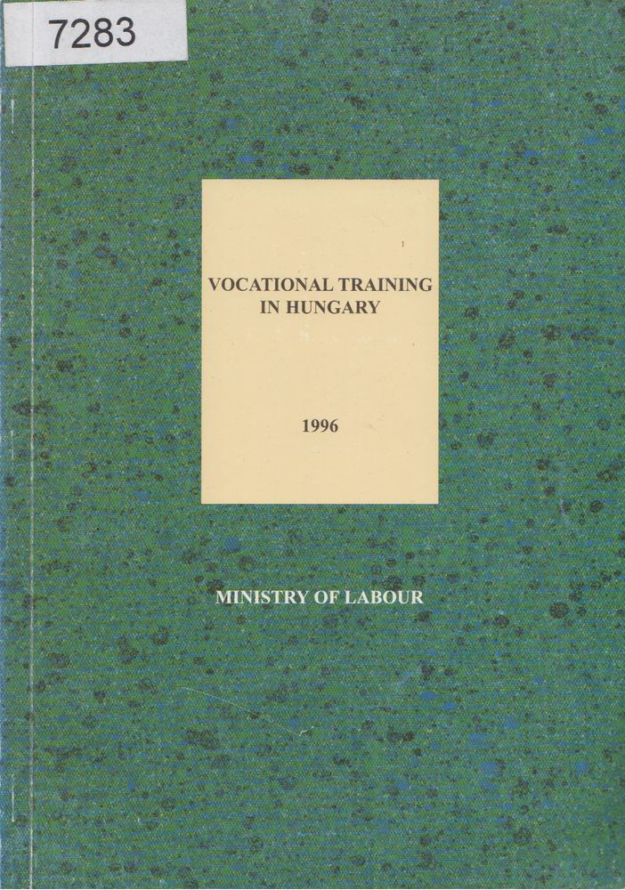 Dr. Benedek András (ed.) - Vocational Training in Hungary [antikvár]