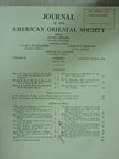 Chi - Journal of the American Oriental Society January-March 1964 (Bobula Ida könyvtárából) [antikvár]