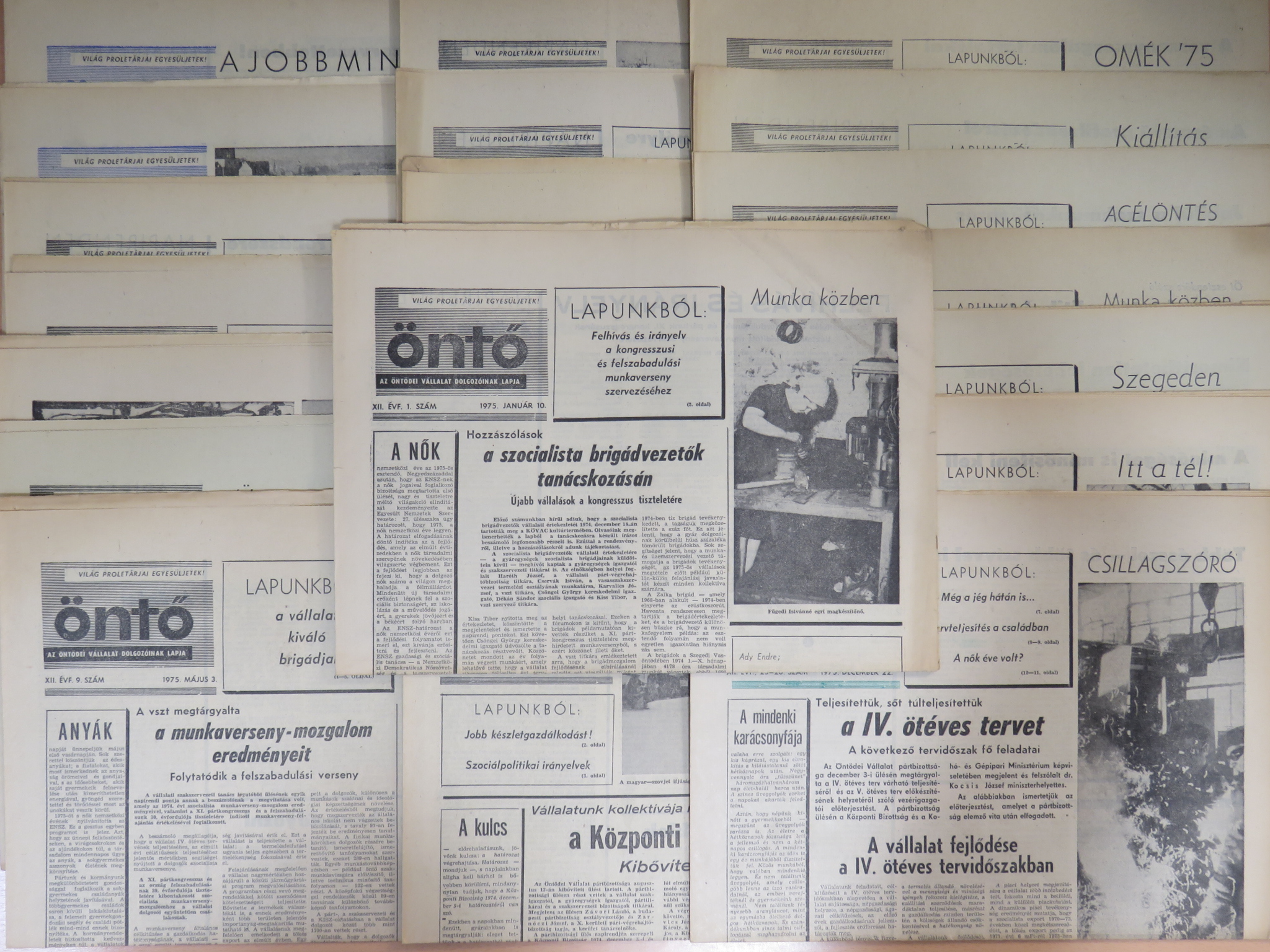 Gyémánt Mariann - Öntő 1975. (nem teljes évfolyam) [antikvár]