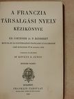 Ed. Coursier - A franczia társalgási nyelv kézikönyve [antikvár]
