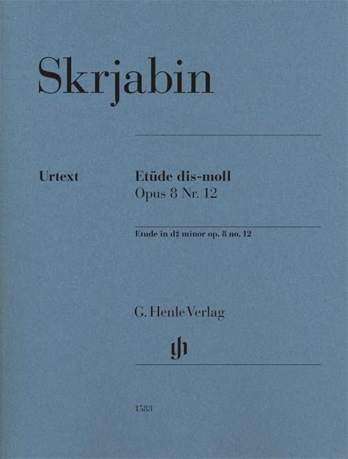 SZKRJABIN (SKRJABIN) - ETÜDE dis-MOLL OP.8, NR.12