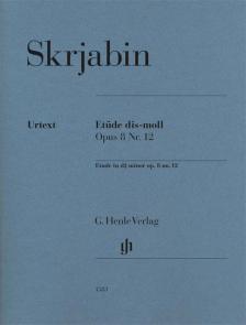 SZKRJABIN (SKRJABIN) - ETÜDE dis-MOLL OP.8, NR.12