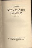 Zlobin - Nyomtalanul eltűntek I-II. [antikvár]