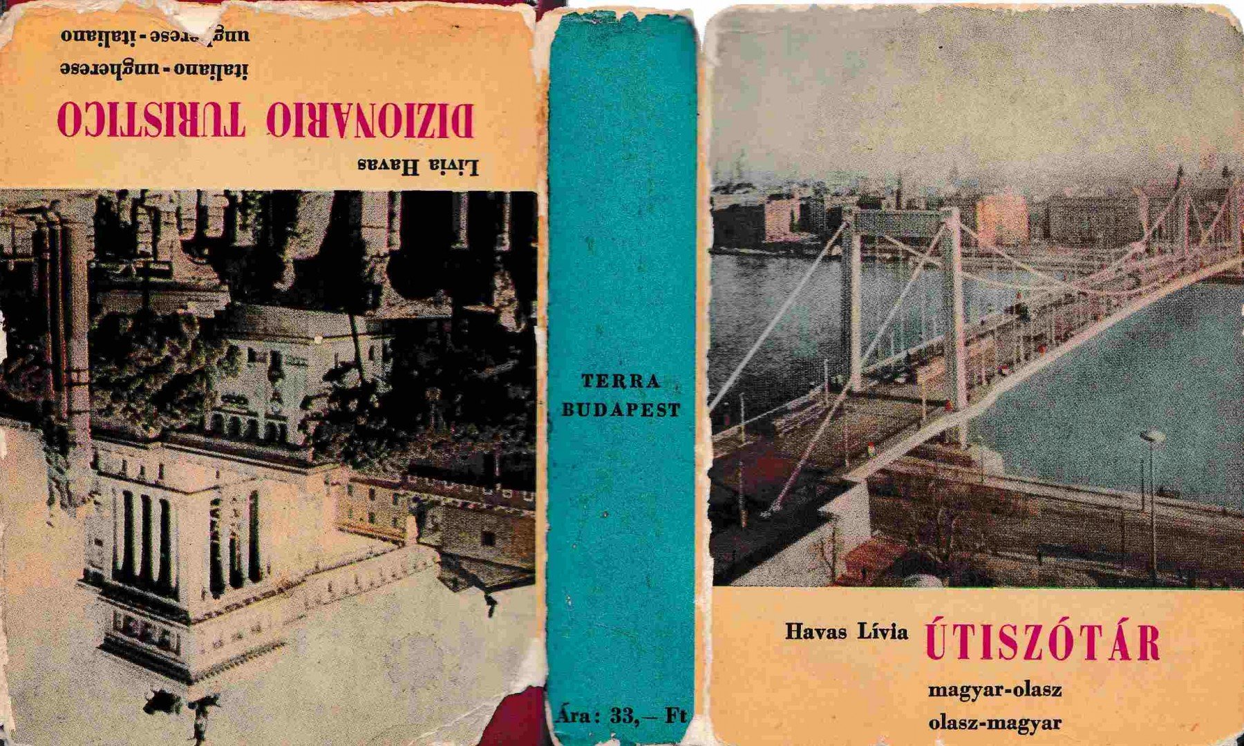 HAVAS LÍVIA - Magyar-olasz, olasz-magyar útiszótár [antikvár]