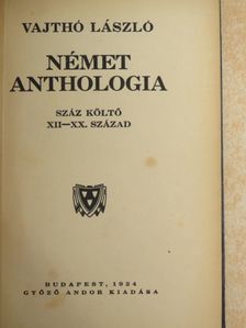 Ada Christen - Német anthologia [antikvár]