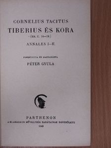 Cornelius Tacitus - Tiberius és kora [antikvár]