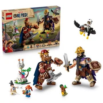 LEGO ONE PIECE Dorry vs. Brogy  A Kicsi Kert óriásai 75644