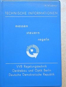 Helmut Wiedmer - Technische Informationen [antikvár]