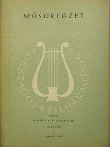 Országos Filharmónia Műsorfüzet 1960/2. [antikvár]